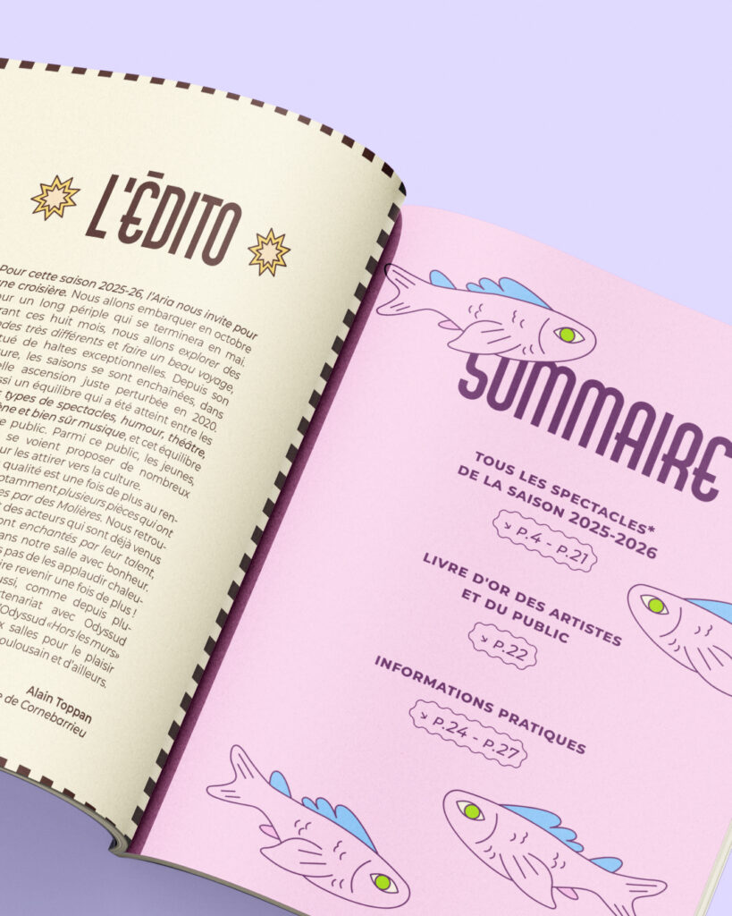 page brochure