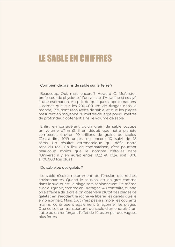 page texte